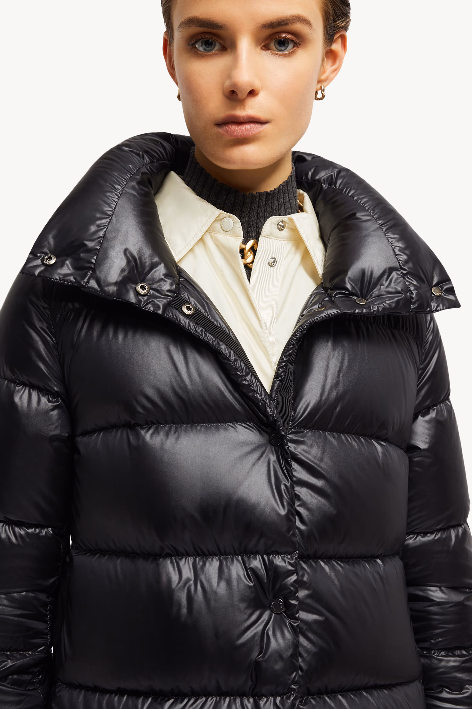 Doudoune courte Cochevis Noir Moncler 7